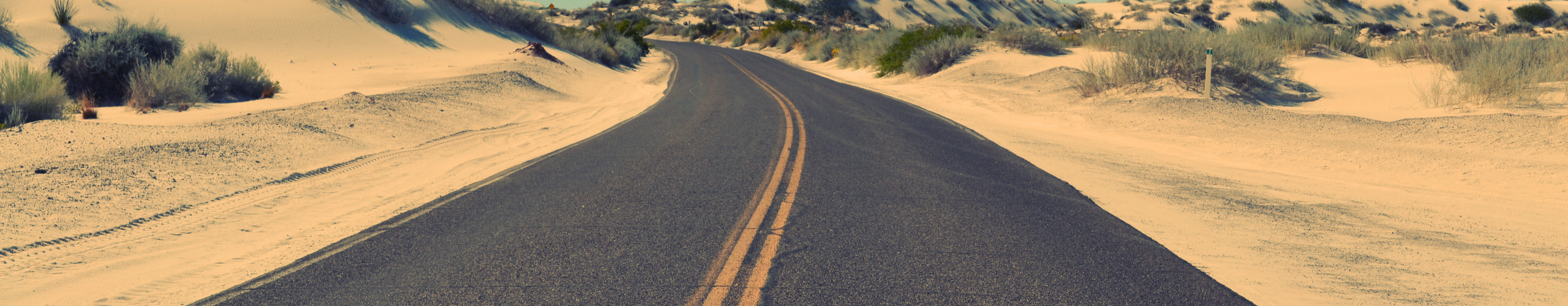 Road in desert